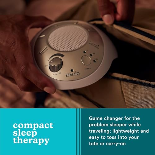 Homedics SoundSleep Beyaz Gürültü Ses Makinesi, Gümüş