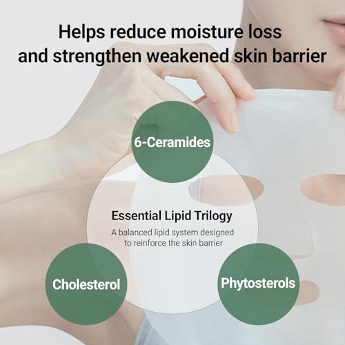 DA EFFECT Treatment Cooling Mask, Calming Face Mask for After Sun, 5 Sheets | Cooling vegan sheet mask for after-sun care and heat-stressed skin; comforts dry, sensitive skin with refreshing hydration.