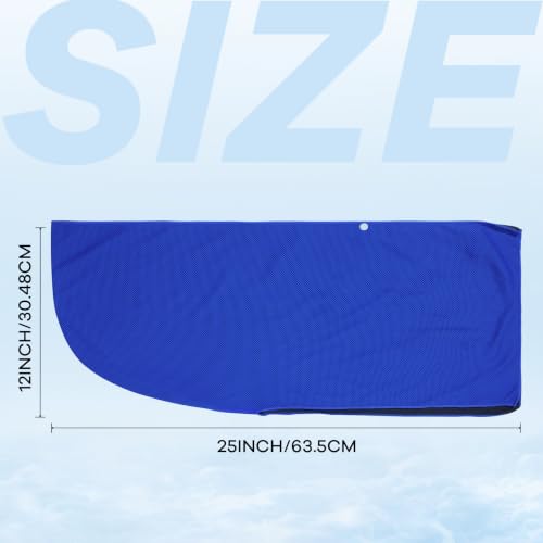 3 Pack Cooling Hoodie Towel, UPF 50 Sun Protection Cooling Towels for Neck and Face, Quick Drying Ice Towels for Hot Weather, Cooling Neck Wraps for Sport, Workout, Gym, Camping