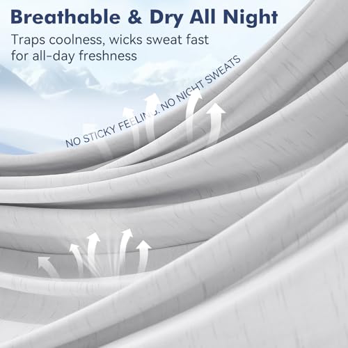 Elegear Double-Sided Arc-Chill® 3.0 Cooling Blanket for Hot Sleepers, Twin | Q-Max>0.5 Cooling Fabric, Absorbs Heat to Keep Body Cool, Lightweight Summer Blankets for Night Sweats & Menopause, 59"x79"