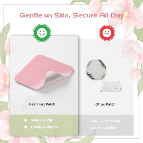 Vital Menopause Patches - Hot Flash & Night Sweat Support - 30ct | Plant-Based Formula with Black Cohosh, Chasteberry & Ashwagandha. Promotes Gentle Hormonal Balance & Calm Mood.