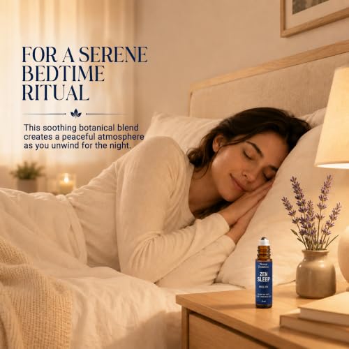 Zen Sleep Essential Oil Roll On 10-ml - Calming Blend for Deep Sleep
