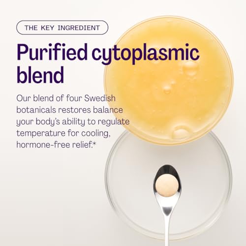 Bonafide Naturally Sourced Cooling Relief for Hot Flashes & Night Sweats Relizen – Hormone-Free, Clinically Studied Formula with a Proprietary Blend of Four Swedish Botanicals — 1-Month Supply