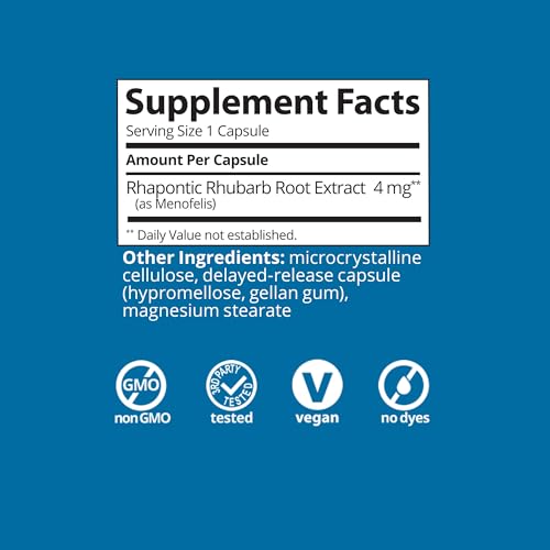 Hot Flash Relief Supplement, Perimenopause & Menopause Support for Hot Flashes, Night Sweats & Sleep Disruption, 30 Capsules​
