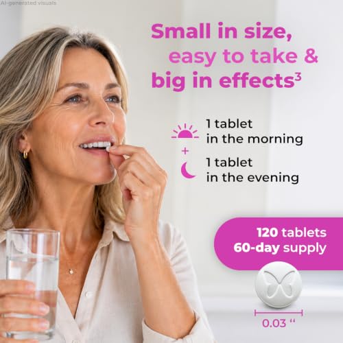 Remifemin Menopause Symptoms Relief - Clinically Proven Ingredients - Menopause Supplements - Black Cohosh - Estrogen-Free - Made in Germany - 120 Tablets
