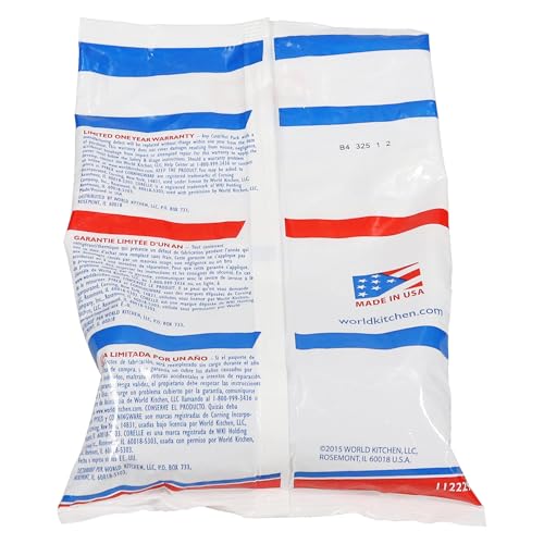 Pyrex Portable Large Cold/Hot Pack (2-Pack) - Made in USA | Reusable Gel Pack | Flexible Design | Hot Or Cold Therapy | Microwave & Freezer Safe | Leak-Resistant