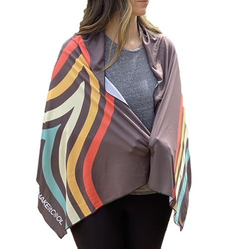 Large Cooling Shawl - Instant Heat Relief for Outdoor Events