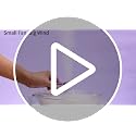 PADONISE Ultra Mini Fan Handheld 20000 RPM Personal Portable Small Fan | 6 Speed Fan USB Rechargeable, Gift for Travel Essentials, Makeup, Eye lash, Wedding, Beach, Women/Girl/Hot Flashes (Gray)