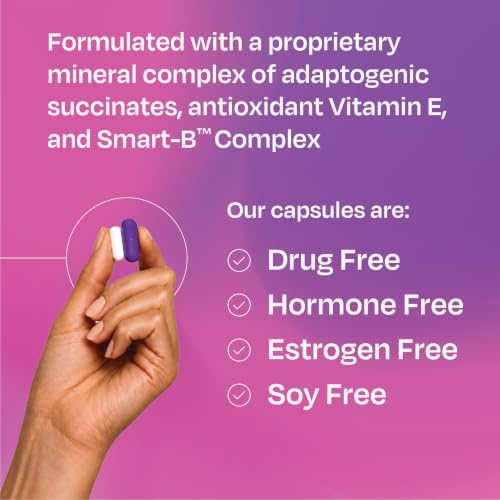 Amberen Perimenopause Supplement, Multi-Symptom Relief, 30 Day Supply | Clinically Proven, Helps Relieve Hot Flashes, Night Sweats, Difficulty Sleeping, Irritability, Drug & Hormone Free