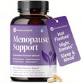 Menopause Supplements for Women, Hot Flashes & Night Sweats, 60 Count | Sensoril Ashwagandha, DIM, chaste berry & black cohosh support natural hormone balance, sleep & mood