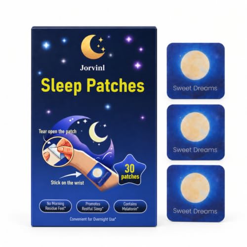 Melatonin Sleep Patches for Adults, 30 Count