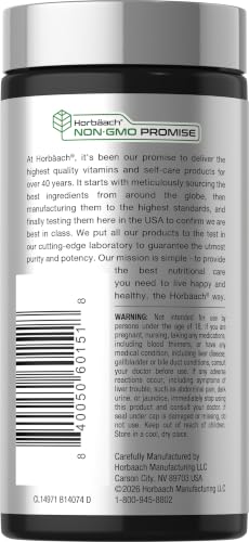 Horbäach Turmeric and Ginger Supplement | 60 Softgel Capsules