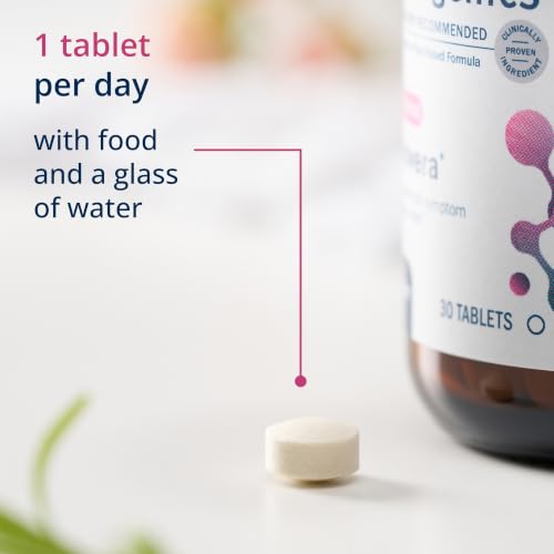 Metagenics Estrovera, Menopausal Comfort Support, 30 Tablets | Menopausal Comfort Supplement, Clinically Studied ERr 731 Rhubarb Extract, Supports Menopausal Symptom Relief, Vegetarian