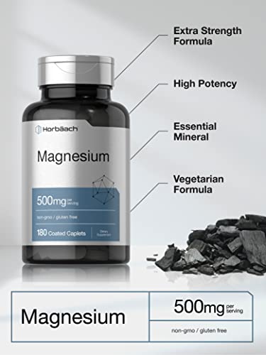 Horbäach Magnesium 500mg | 180 Caplets