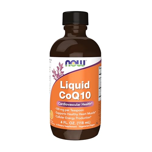 NOW Supplements, CoQ10 Liquid, 100 mg per Teaspoon, 4 fl. oz