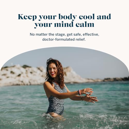 Gemma Keep Your Cool Menopause Relief Supplement – Black Cohosh, Ashwagandha & Chasteberry for Hot Flashes, Night Sweats & Mood Support – Hormone-Free Perimenopause Support Capsules