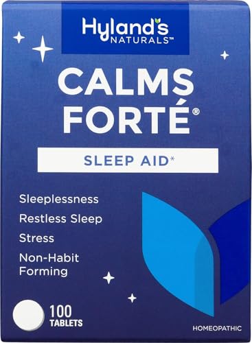 Hyland's Calms Forte, Doğal Uyku Desteği ve Gerginlik Giderici, 100 tablet