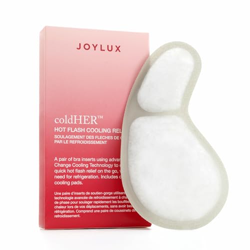 Joylux coldHER Cooling Bra Inserts | for Relief from Hot Moments | Midlife Care