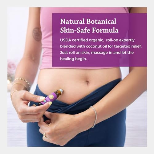 Silk Organic Clary Sage Essential Oil Women’s Roll-On, USDA Certified