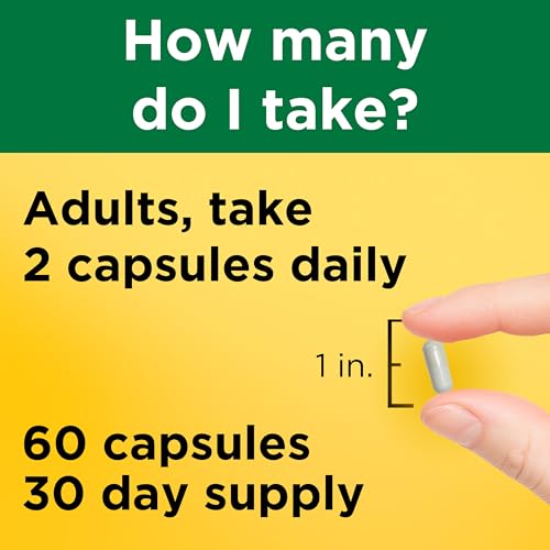 Nature Made Magnesium Glycinate 200 mg per Serving, 60 Capsules