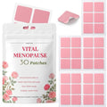 Vital Menopause Patches - Hot Flash & Night Sweat Support - 30ct | Plant-Based Formula with Black Cohosh, Chasteberry & Ashwagandha. Promotes Gentle Hormonal Balance & Calm Mood.