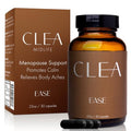 Ease – Menopause Support for Stress, Mood & Aches - Trusted by Dr Suzanne Gilberg MD - 50mg Premium Organic Hemp Oil - Feel Calm During Perimenopause & Menopause, Natural Cortisol Manager, 30 Capsules