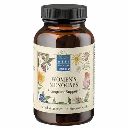 Wise Woman Herbals Menocaps: Herbal Blend, Menopause, Hot Flashes, 120 Caps
