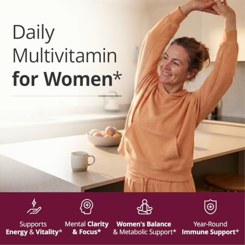 Multivitamin for Women – VIT & Minerals – Daily Wellness – 60 Liquid Caps