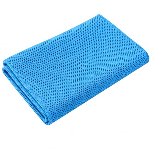 Cupro Cooling Wristband, Wrist for Hot Flashes & Menopause, Ice Wristband for Athletes, 20x30cm Blue