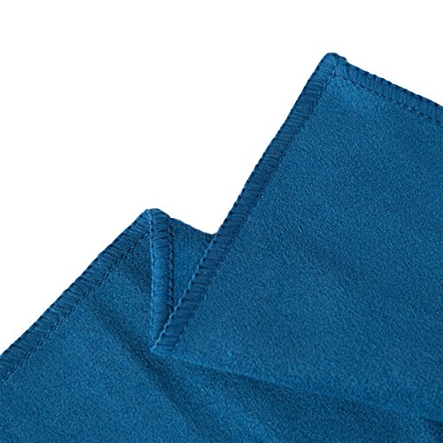 GoSweat Non-Slip Hot Yoga Towel with Super-Absorbent Soft Suede Microfiber in Many Colors, for Bikram Pilates and Yoga Mats.