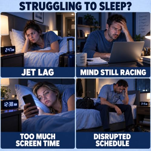 Melatonin Sleep Patches for Adults, 30 Count