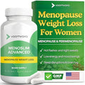 VoomVaya Menopause Weight Loss for Women – Perimenopause & Menopause Supplements for Women – Supports Healthy Metabolism & Overall Wellness MenoSlim Advanced 60 Capsules