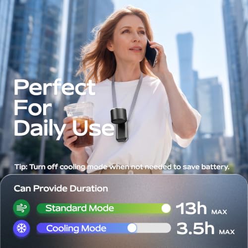 SHEWIND Portable Handheld Fan with Ice Cooling-5 Gear High Speed Turbo Personal Fan Rechargeable,Up to 13 Hrs,Mini Fan Handheld,Europe Travel Essentials Accessories, Beach Vacation, Gifts for Women