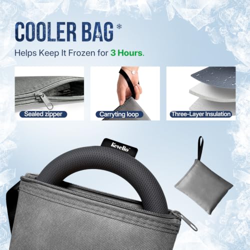 Neck Cooling Tube with Cooler Bag, Reusable18°C/64°F PCM Cooling Ring, Wearable Body Cooling Device for Summer Heat Relief, Outdoor, Sports & Hot Flash Relief (Black Kingsnake Pattern)