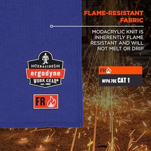 Ergodyne Chill-Its 6606FR Cooling FR Towel, Fire Resistant Modacrylic Knit, Flame Resistant Cooling