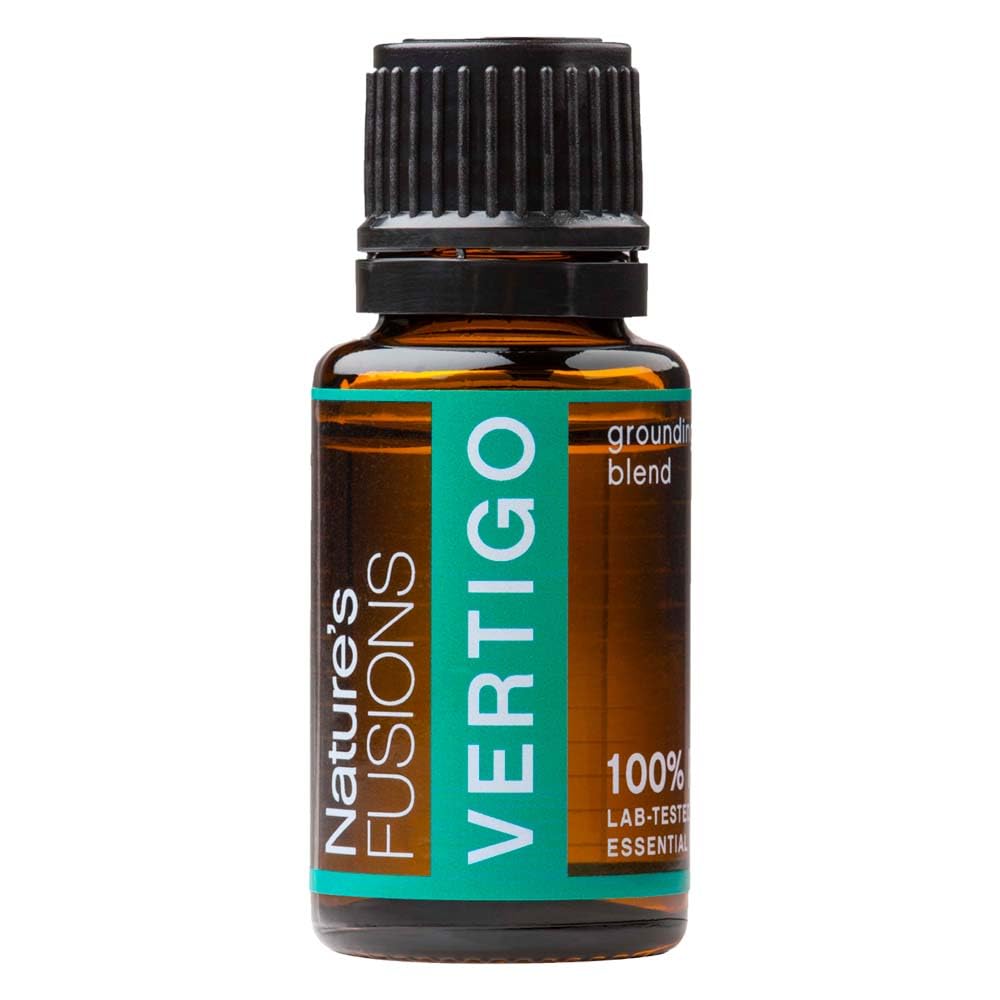 Nature's Fusions Vertigo Relief Essential Oil Blend w/Peppermint - 15ml
