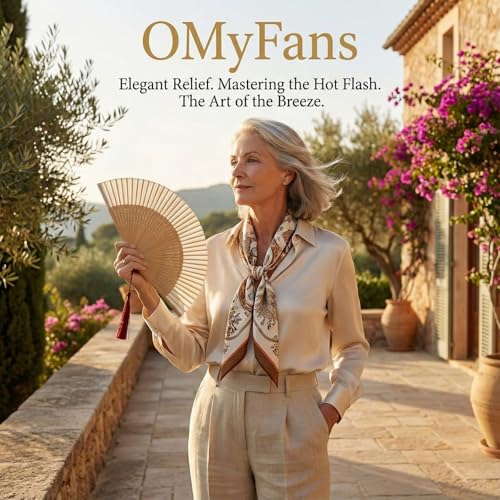 Hand Fan for Women Foldable - Folding Chinese Japanese Vintage Bamboo Silk Fan - Ideal for Hot Flashes, Church, EDM, Festivals, Dancing and Gifts (Bamboo-White)