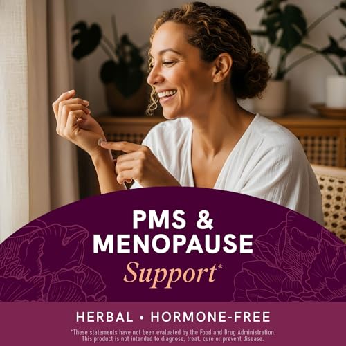 Wild Yam Cream for Hormone Balance, Herbal Menopause & PMS Support, 4 Oz.