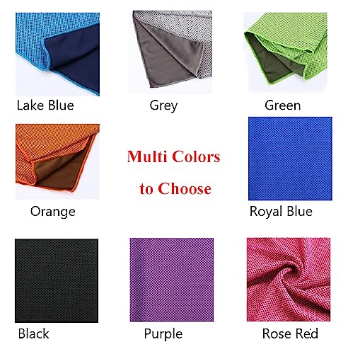 Instant Cooling Towels for Hiking Workout Fitness Camping, Sport Towels for Gym Fitness Yoga Jogging Running & Outdoor Activities