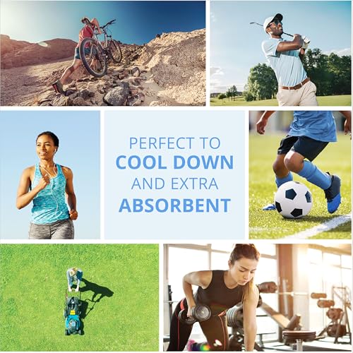 FROGG TOGGS Chilly Pro Magnetic Cooling Sport Towel, Blue