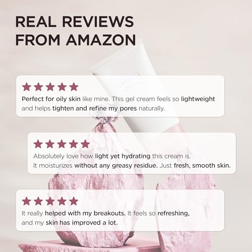 SKIN1004 [Hudson's Pick] Poremizing Gel Cream, Korean Face Moisturizer with Himalayan Pink Salt & Centella, Pore Minimizing Cream for Pore Care & Oil Balance, Korean Skin Care, 2.54 fl.oz, 75ml