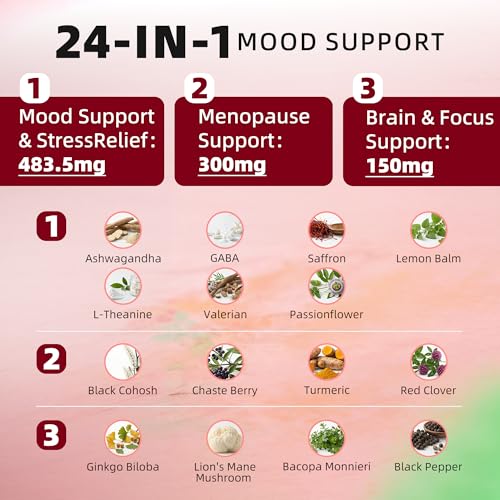 GREENPEOPLE Saffron Supplements for Women, 2 Oz Strawberry Vegan | 88.5 mg Saffron Extract Liquid Drops with Ashwagandha, Lion's Mane & Black Cohosh for Mood, Focus, Cortisol & Menopause