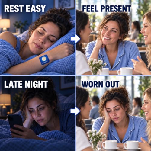 Melatonin Sleep Patches for Adults, 30 Count