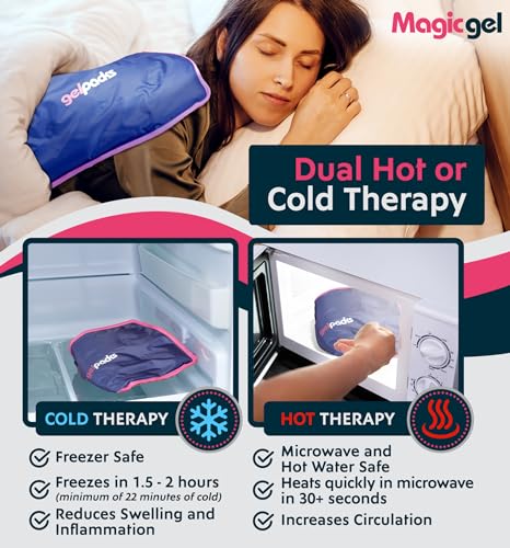 Extra Large & Reusable Ice Pack (15 x 23.5 inches, XL) for Maximum Back and Full Body Pain Relief from Injuries, Swelling, Bruises, Sprains | Ice Blanket for Sleeping & Physical Therapy | By Magic Gel