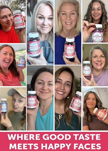 Lunakai USA Made Menopause Relief Gummies – Natural Menopause Supplements for Women with Black Cohosh & L-Theanine – Daily Support for Hot Flashes, Night Sweats & Hormonal Balance, 60ct