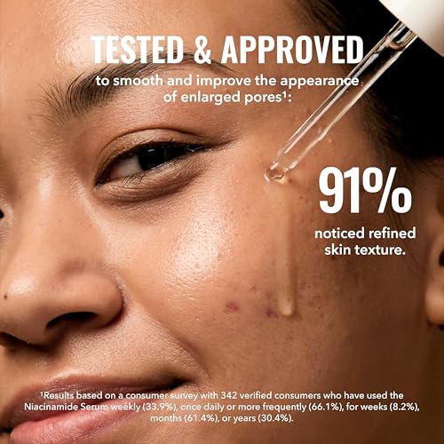 Good Molecules Niacinamide Serum 10%, Pore & Texture Serum, 1 fl oz