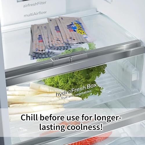 30 Pack Instant Cooling Ice Packs for Outdoor Activities Summer Heat Relief - Large Disposable Cooling Patches for Neck Body, Camping Hiking Sports, Instant Temperature Drop