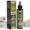 White Sage Spray for Spiritual Cleansing Negative Energy and Protection - Smudge Spray Made with Natural Non Toxic Sage Essential Oil - Salvia Blanca para Limpiar