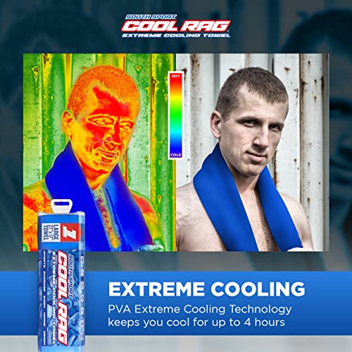 Cool Cool RAG Extreme Cooling Towel for Heat Relief - PVA Cooling Towel for Workout, Gym, Running and for Other Outdoor Sports - Cooling Rag for Neck - Cool Towel for Quick Cooling