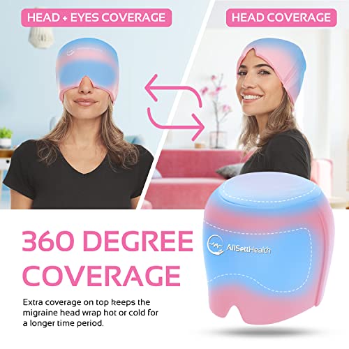 Migraine Relief Cap Ice Head Wrap Headache and Migraine Hat